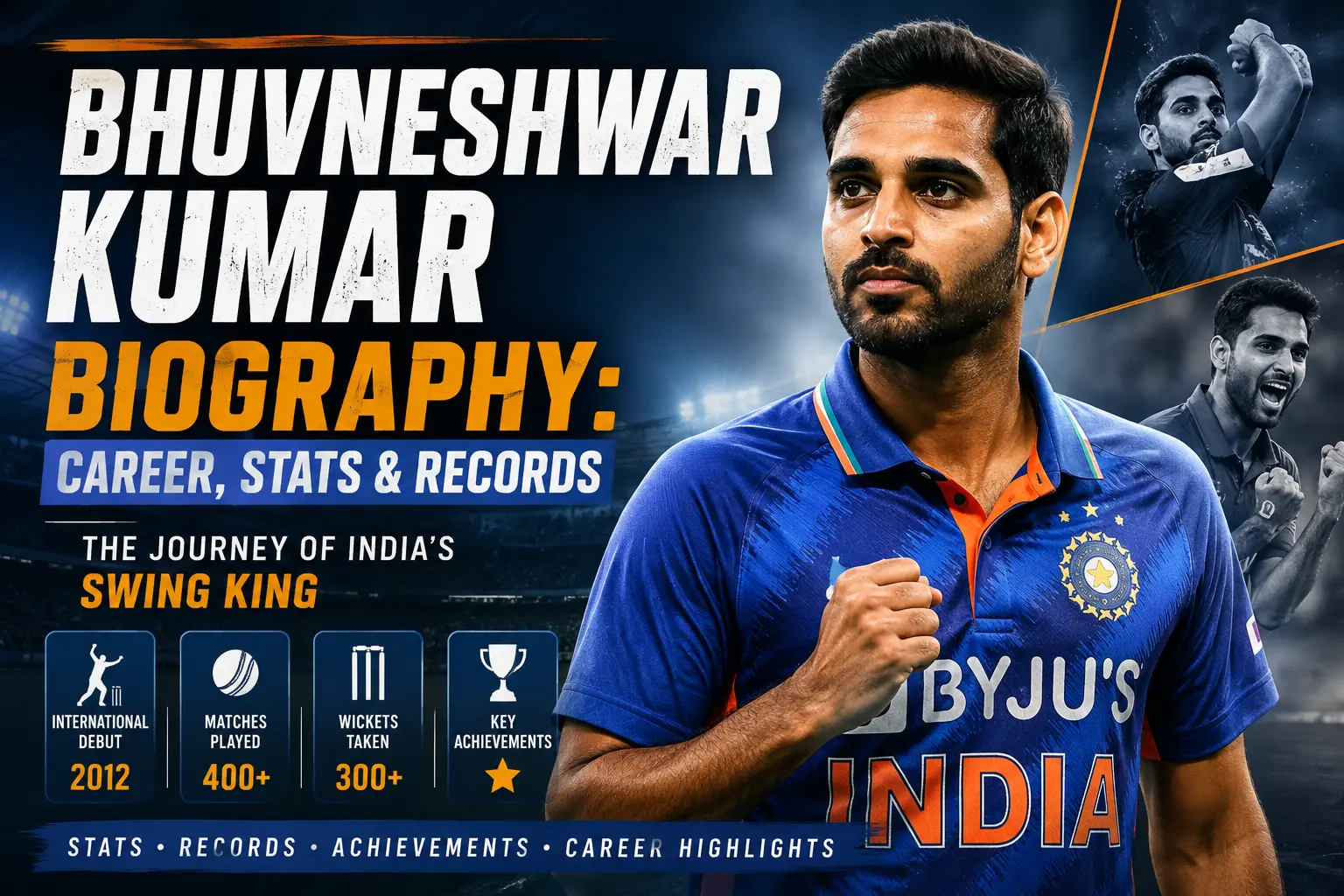 Bhuvneshwar Kumar Biography