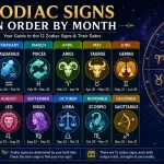 Zodiac Signs in Order by Month Complete Calendar of All 12 Signs