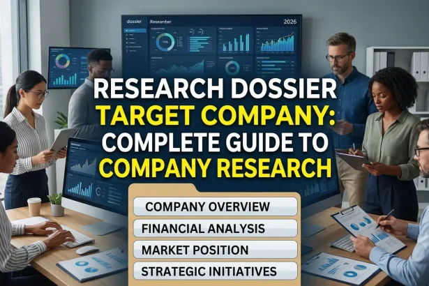Research Dossier Target Company